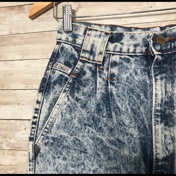 Vintage Chic Acid Wash High Rise Mom Jeans Sz 4 - Picture 7 of 12